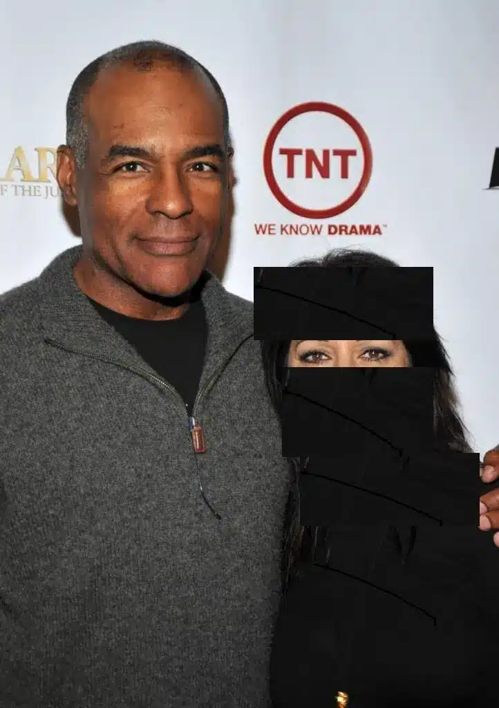 Michael Dorn and wife